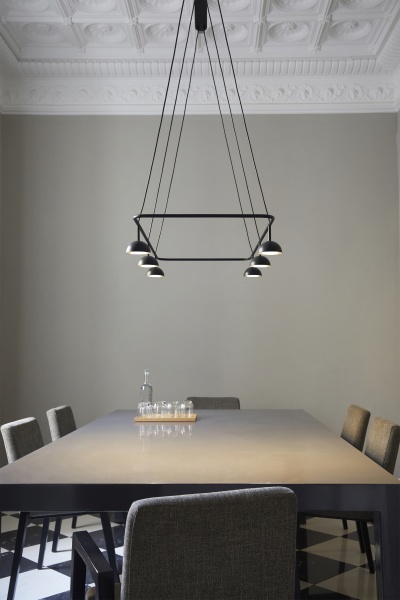 Подвесной светильник CUPOLINA CUP_3935 черный от интернет-магазина IDODOM.RU