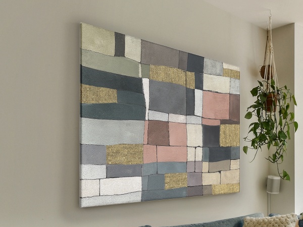 Картина Zonas выполненная акрилом 120X160 от интернет-магазина IDODOM.RU