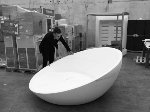 Кровать Ulm круглая LED от интернет-магазина IDODOM.RU