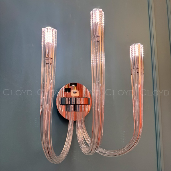 Бра Cloyd AEDA W3 / шир. 28 см - хром (арт.20466) от интернет-магазина IDODOM.RU