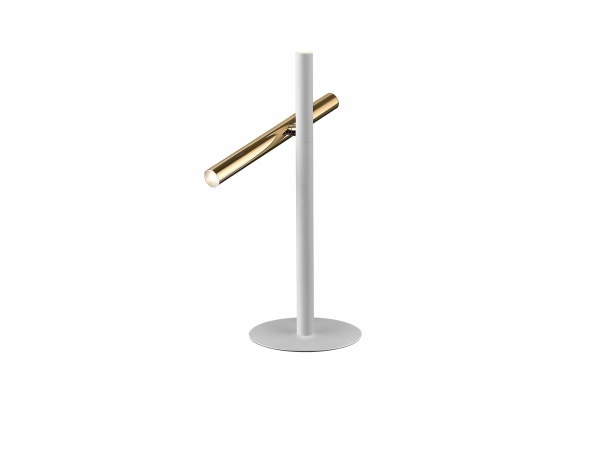 Настольная лампа Varas 2L золото белый от интернет-магазина IDODOM.RU
