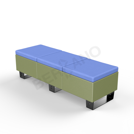 Скамейка Brick 180 Olive green, Navy