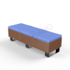 Скамейка Brick 180 Brown, Navy