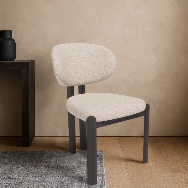 Стул Galloti, бук венге, рогожка wellton 130 от интернет-магазина IDODOM.RU