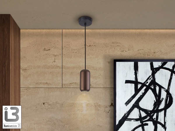 Nimes Подвесной светильник 1L коричневый от интернет-магазина IDODOM.RU