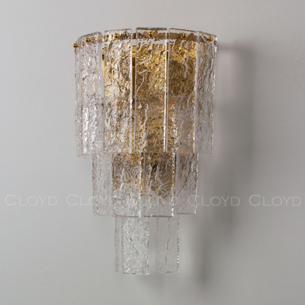 Бра Cloyd PARSIFAL-A W3 / выс. 35 см - латунь (арт.20093) от интернет-магазина IDODOM.RU