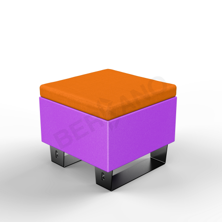 Скамейка Brick 60 Deep Violet, Orange