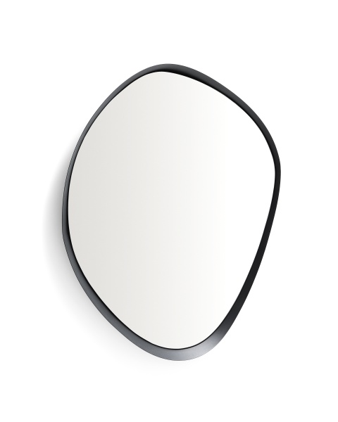 Зеркало Tebel черное металлическое 85 x 93,5 см от интернет-магазина IDODOM.RU