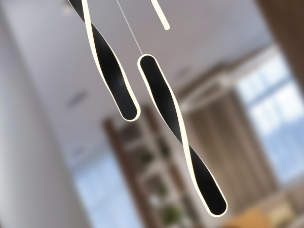 Люстра Twist 3L черная от интернет-магазина IDODOM.RU