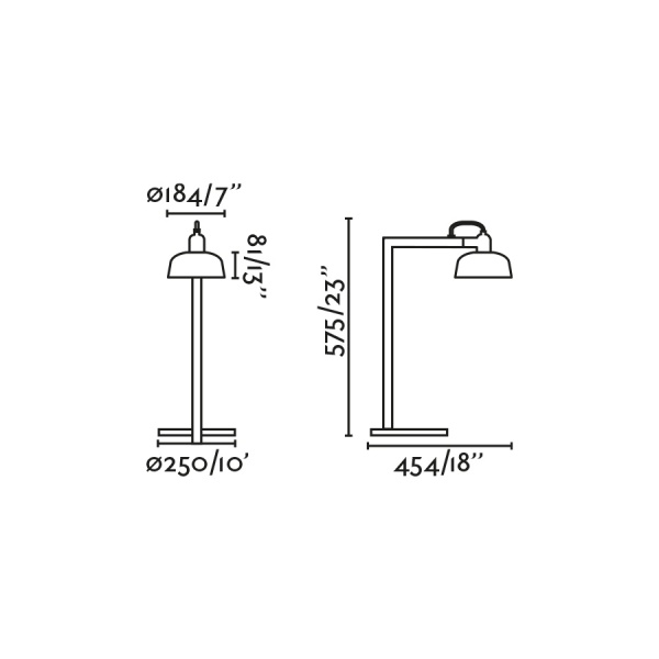 Настольная лампа Tatawin черного цвета от интернет-магазина IDODOM.RU