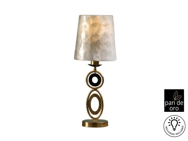 Настольная лампа Eden 1L золотая от интернет-магазина IDODOM.RU