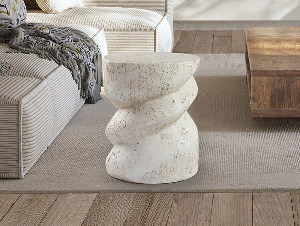 Salomon Приставной столик белый от интернет-магазина IDODOM.RU