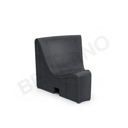 Диван Smoov Arc S Black Granite