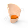 Кресло Harmony Terracotta, Orange