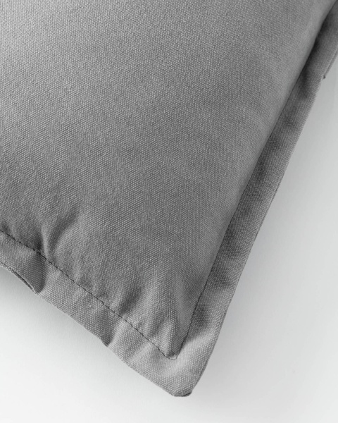 Чехол на подушку Lisette 45x45 светло-серый от интернет-магазина IDODOM.RU