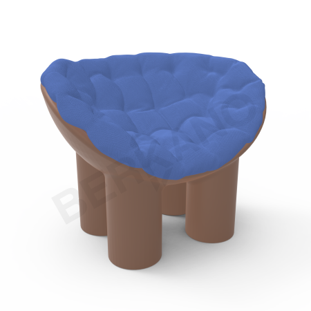 Кресло SLON Brown, Navy