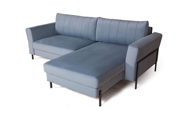 Fiji диван-кровать с шезлонгом, велюр от интернет-магазина IDODOM.RU