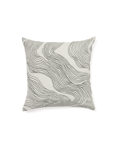 Чехол для подушки Ondara с зеленым графическим узором 50 x 50 см от интернет-магазина IDODOM.RU