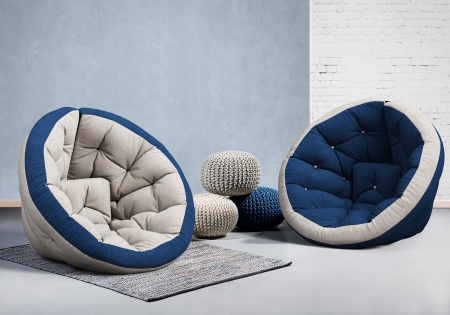 Кресло-футон Оустер КОМБО - Эконом микровелюр