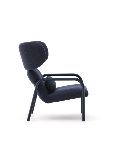 Кресло Inari синее из стали и полиэстра от интернет-магазина IDODOM.RU