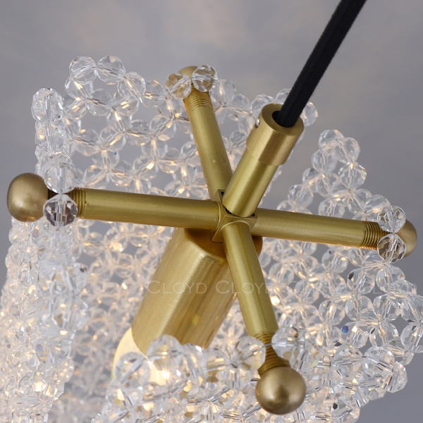 Подвесной светильник Cloyd WITTE P1 / Ø10 см - латунь (арт.11536) от интернет-магазина IDODOM.RU