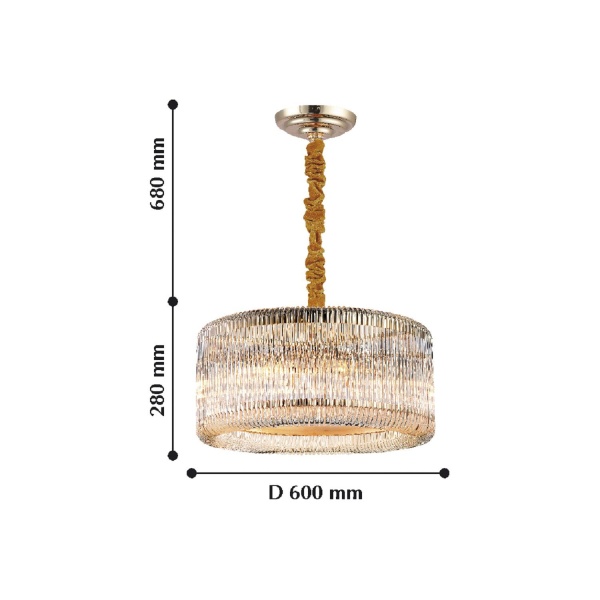 Люстра подвесная Negociant от интернет-магазина IDODOM.RU