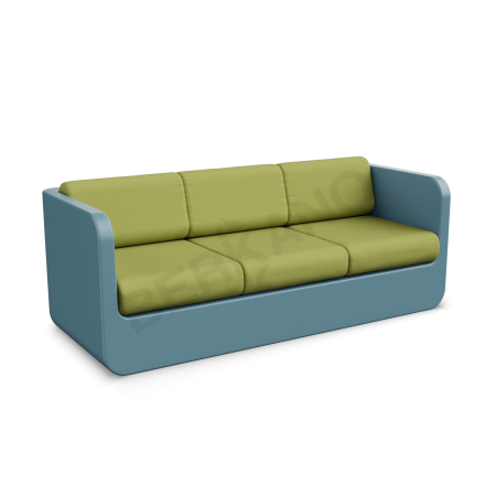 Диван Grace с подушками Blue Pine, Green