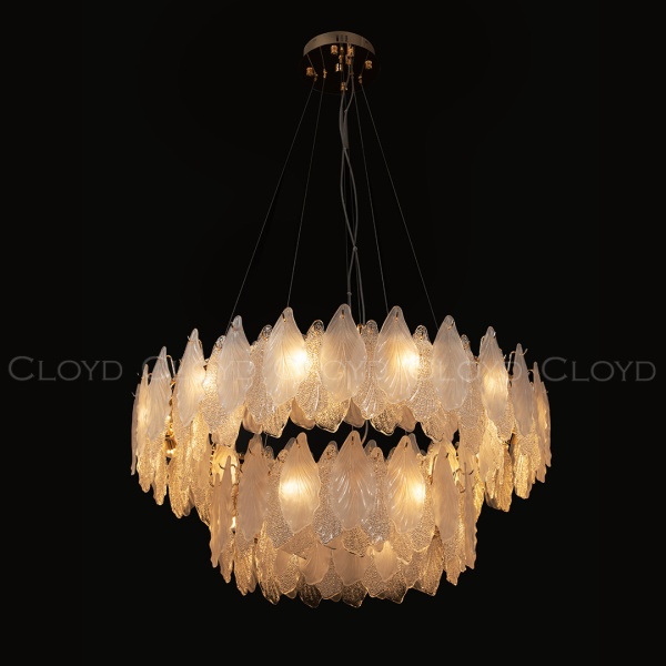 Люстра Cloyd SENEGAL-B C18 / Ø80 см - золото (арт.11196) от интернет-магазина IDODOM.RU