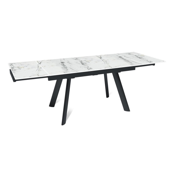 Стол раскладной Stone (140+40+40), керамика глянцевая Ice Jade от интернет-магазина IDODOM.RU