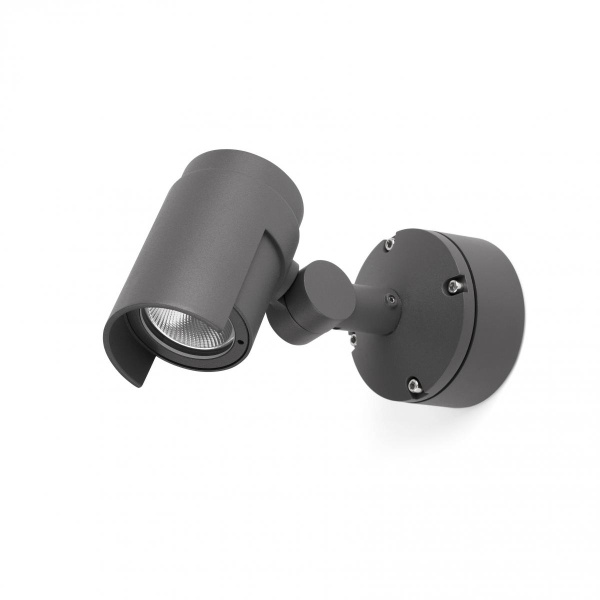 Настенный прожектор регулируемый FOC-1 темно-серый от интернет-магазина IDODOM.RU