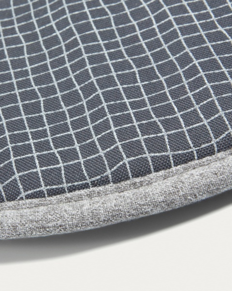 Подушка Stick круглая светло-серая от интернет-магазина IDODOM.RU