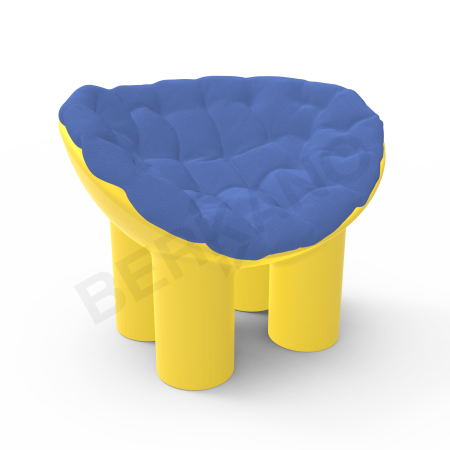 Кресло SLON Yellow, Navy
