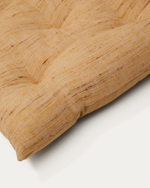 Подушка для стула Aren горчичного цвета 45 x 45 см от интернет-магазина IDODOM.RU