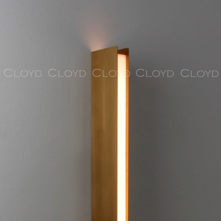 Бра Cloyd STROM W1 / выс. 100 см - латунь (арт.20314) от интернет-магазина IDODOM.RU