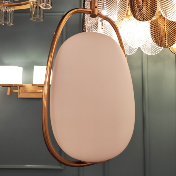 Подвесной светильник Cloyd MONADA-A P1 / выс. 30 см - латунь (арт.10517) от интернет-магазина IDODOM.RU