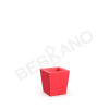 Кашпо Trapezio 42V Chili Red