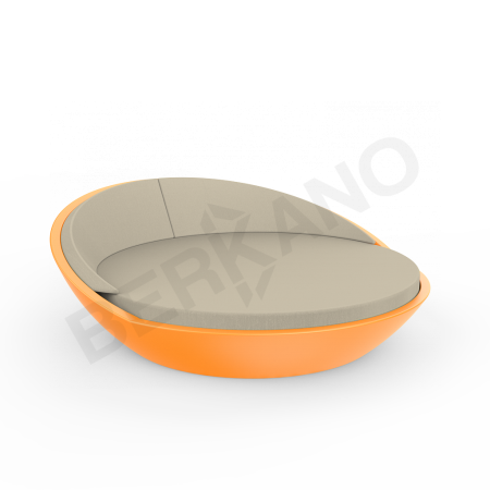 Шезлонг Riviera Orange, Bone Brown