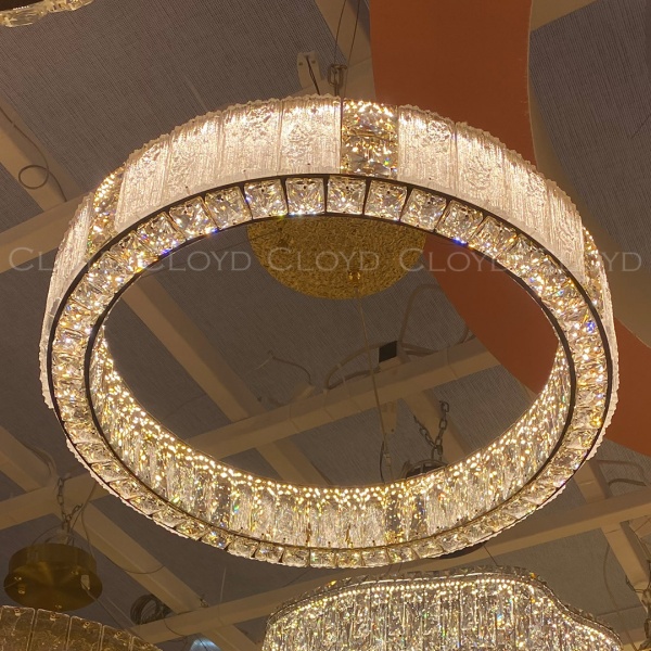 Люстра Cloyd RADIANTA C1 / Ø63 см - золото (арт.11231) от интернет-магазина IDODOM.RU