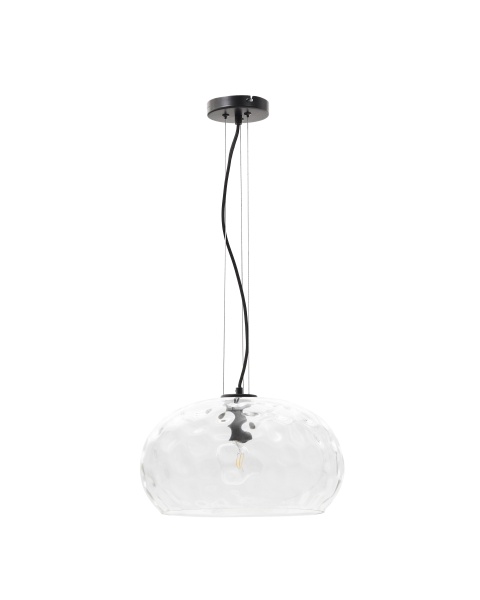 Подвесной светильник Balma из прозрачного стекла, Ø 40 см от интернет-магазина IDODOM.RU