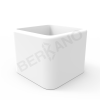 Кашпо Cubo 80 Snow White