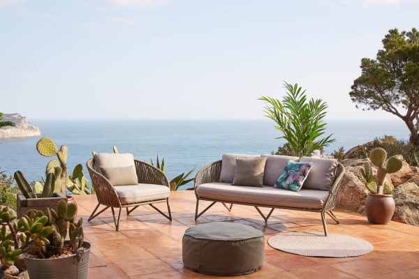 Чехол для подушки Nedra 45 x 45 см серый от интернет-магазина IDODOM.RU