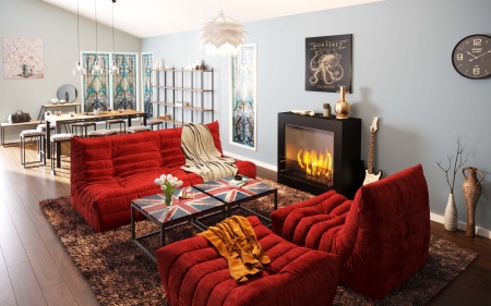 Кресло ДеФранс™️ 1-местное - Примавера шенилл