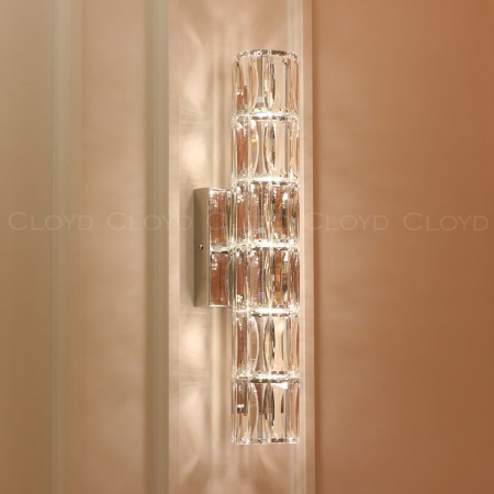 Бра Cloyd EPICURE W5 / выс. 45 см - хром (арт.20261) от интернет-магазина IDODOM.RU