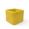 Кашпо Cubo 60 желтого цвета
