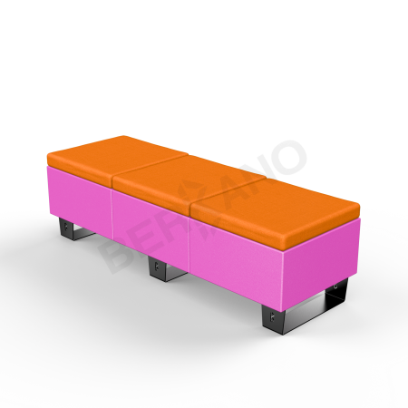 Скамейка Brick 180 Royal Purple, Orange