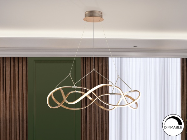 Подвесной светильник Molly 80Ø  розовое золото от интернет-магазина IDODOM.RU