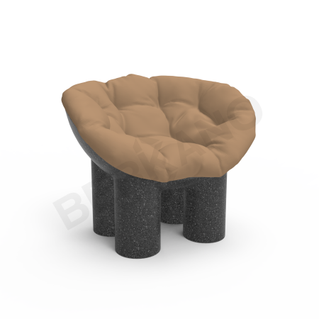 Кресло SLON Kids Black Granite, Cappuccino
