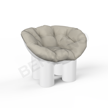 Кресло SLON Kids Snow White, Bone Brown