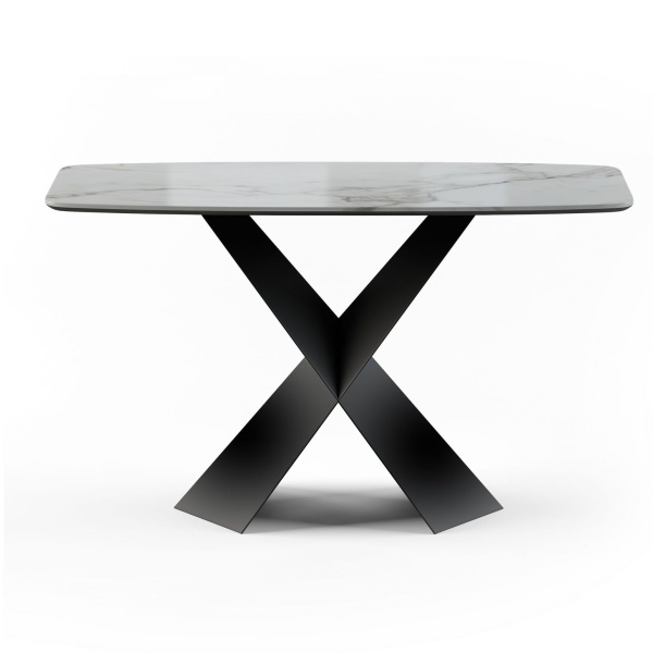 Консоль Tyler 130 керамика глянцевая, белая от интернет-магазина IDODOM.RU