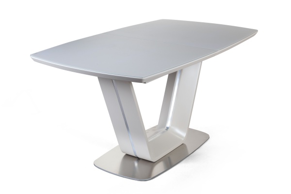 Стол Monroe (150+50 см) матовое закаленное стекло капучино от интернет-магазина IDODOM.RU